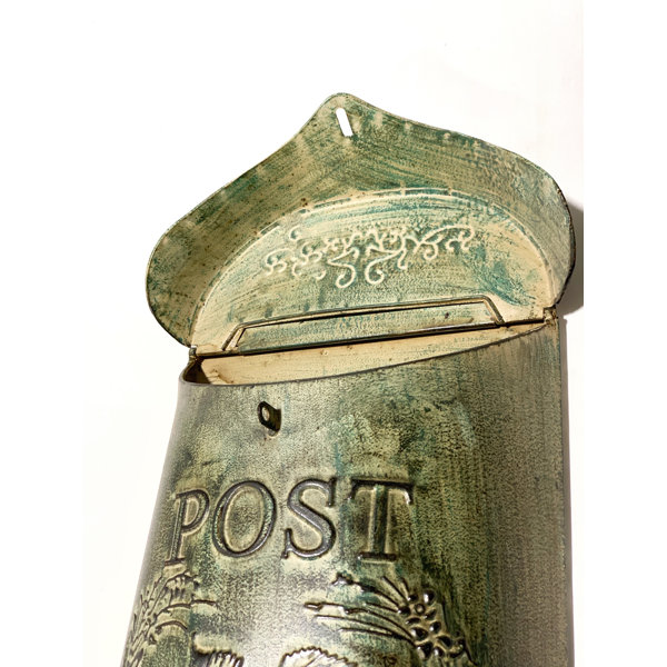 BayAccents Letter Locking Wall Mounted Mailbox & Reviews Wayfair